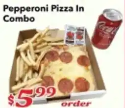 Nations Fresh Foods Pepperoni Pizza In Combo offer