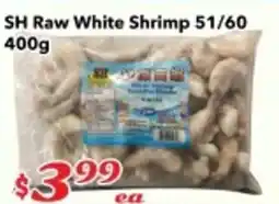 Nations Fresh Foods SH Raw White Shrimp 51/60 offer
