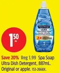 Canadian Tire Ultra Dish Detergent offer