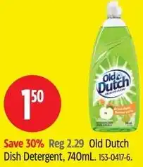 Canadian Tire Old Dutch Dish Detergent offer
