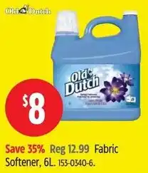 Canadian Tire Old Dutch Fabric Softener offer