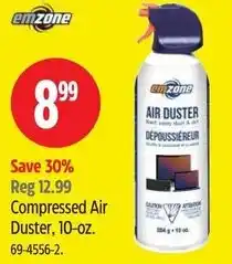 Canadian Tire emzone Compressed Air Duster offer