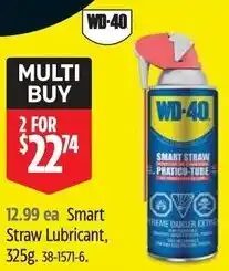 Canadian Tire Smart Straw Lubricant offer