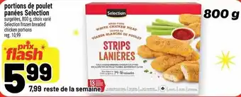 Portions de poulet panées Selection