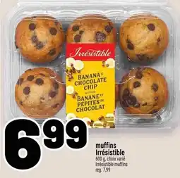 Metro muffins Irrésistible offer