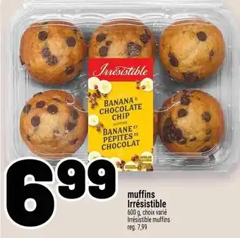 Metro muffins Irrésistible offer