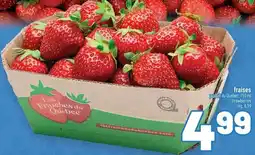 Metro Fraises offer