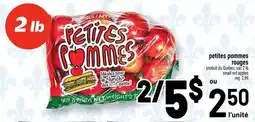 Metro petites pommes rouges offer
