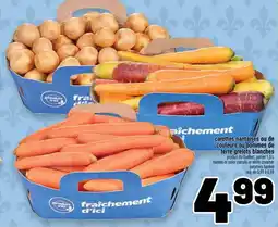 Metro carottes nantaises ou de couleurs ou pommes de terre grelots blanches offer