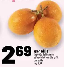 Metro grenadille offer