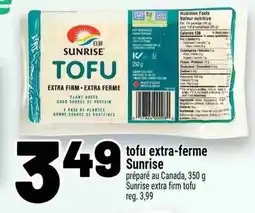 Metro tofu extra-ferme Sunrise offer