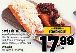 Metro pavés de saumon offer