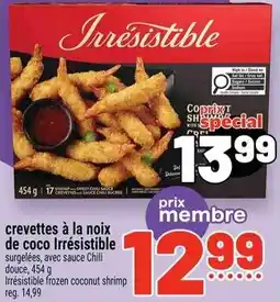 Metro crevettes à la noix de coco Irrésistible offer