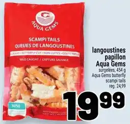 Metro langoustines papillon Aqua Gems offer