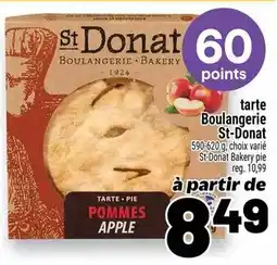 Metro tarte Boulangerie St-Donat offer