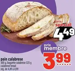 Metro pain calabrese offer