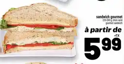 Metro sandwich gourmet offer