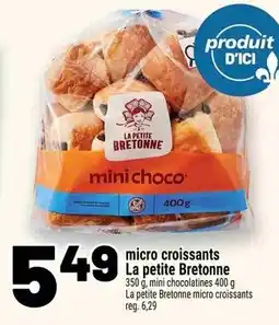 Metro micro croissants La petite Bretonne offer
