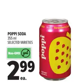 Metro POPPI SODA offer