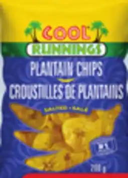Walmart Cool Runnings plantain chips offer