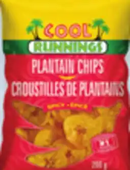 Walmart Cool Runnings plantain chips offer
