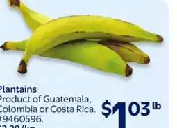 Walmart Plantains offer