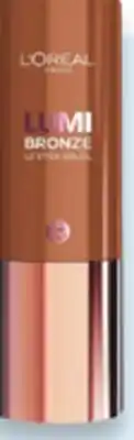 Walmart L'Oréal Paris LUMI Bronze Le Stick Soleil bronzer stick offer