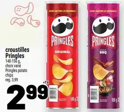 Metro croustilles Pringles offer