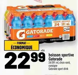 Metro boisson sportive Gatorade offer