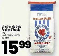 Metro charbon de bois Feuille d'Érable offer