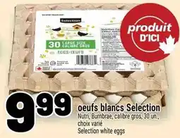 Metro oeufs blancs Selection offer
