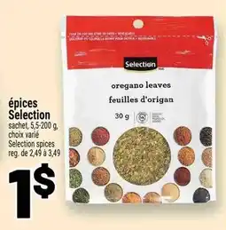 Metro épices Selection offer