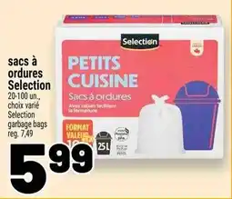 Metro sacs à ordures Selection offer