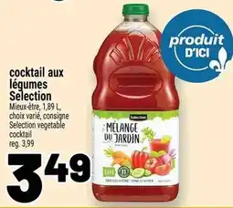 Metro cocktail aux légumes Selection offer