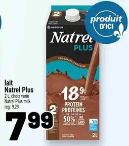 Metro lait Natrel Plus offer