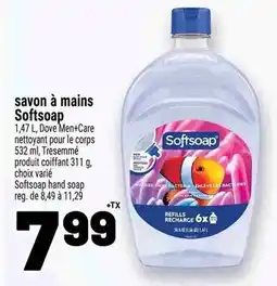 Metro savon à mains Softsoap offer