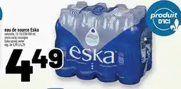 Metro eau de source Eska offer