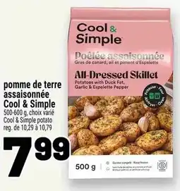 Metro pomme de terre assaisonnée Cool & Simple offer