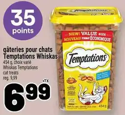 Metro gâteries pour chats Temptations Whiskas offer