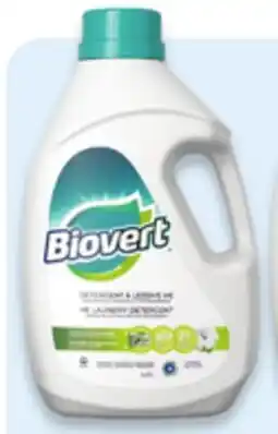 Walmart Biovert HE laundry detergent offer