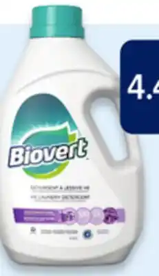 Walmart Biovert HE laundry detergent offer