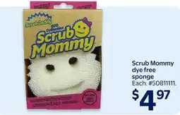 Walmart Scrub Mommy dye free sponge offer