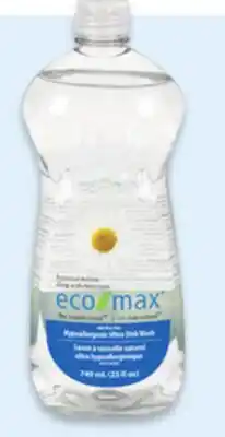 Walmart Eco-Max natural dish soap offer