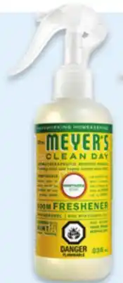 Walmart Mrs. Meyer's Clean Day room freshener spray offer
