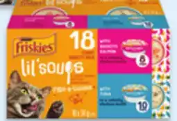 Walmart Friskies Lil Soups variety pack cat treats offer