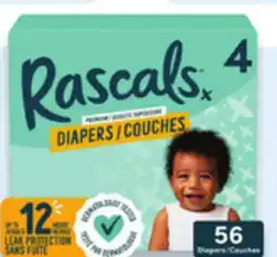 Walmart Rascals premium superpack diapers offer