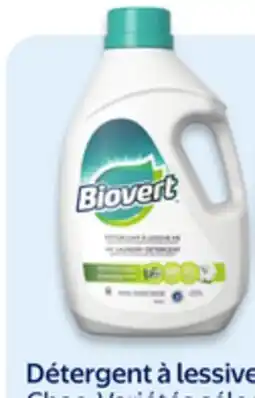 Walmart Biovert HE laundry detergent offer