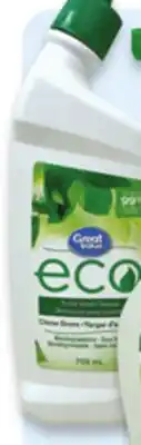 Walmart Great Value Eco all-purpose or toilet bowl cleaner offer