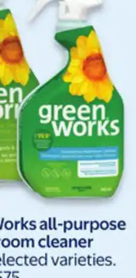 Walmart Green Works bathroom cleaner offer
