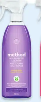 Walmart Method all-purpose cleaners offer